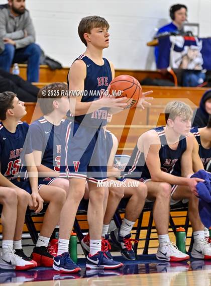 Thumbnail 3 in Blue River Valley vs. Seton Catholic (IHSAA 1A Section 56 First Round) photogallery.