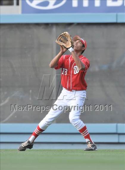 Thumbnail 1 in Woodbridge vs. Beckman (CIF SS D3 Final) photogallery.