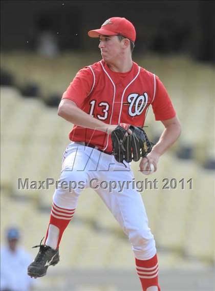 Thumbnail 1 in Woodbridge vs. Beckman (CIF SS D3 Final) photogallery.