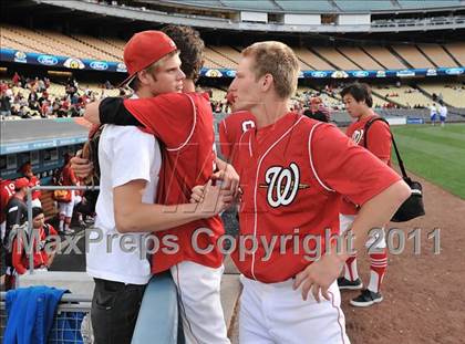 Thumbnail 3 in Woodbridge vs. Beckman (CIF SS D3 Final) photogallery.