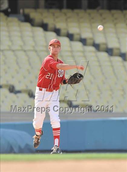 Thumbnail 1 in Woodbridge vs. Beckman (CIF SS D3 Final) photogallery.