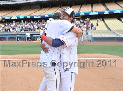 Thumbnail 2 in Woodbridge vs. Beckman (CIF SS D3 Final) photogallery.