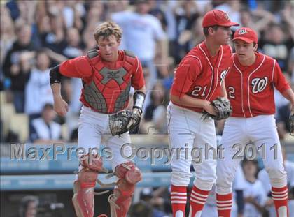 Thumbnail 3 in Woodbridge vs. Beckman (CIF SS D3 Final) photogallery.