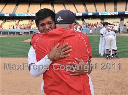 Thumbnail 1 in Woodbridge vs. Beckman (CIF SS D3 Final) photogallery.