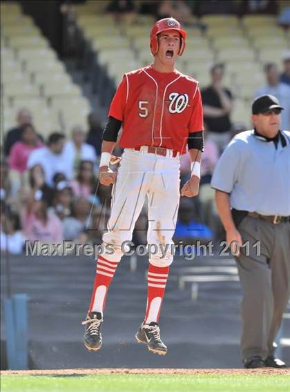 Thumbnail 1 in Woodbridge vs. Beckman (CIF SS D3 Final) photogallery.