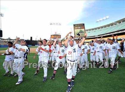 Thumbnail 3 in Woodbridge vs. Beckman (CIF SS D3 Final) photogallery.