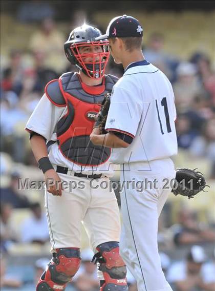 Thumbnail 2 in Woodbridge vs. Beckman (CIF SS D3 Final) photogallery.