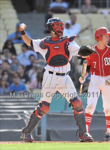 Thumbnail 1 in Woodbridge vs. Beckman (CIF SS D3 Final) photogallery.