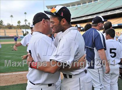 Thumbnail 2 in Woodbridge vs. Beckman (CIF SS D3 Final) photogallery.