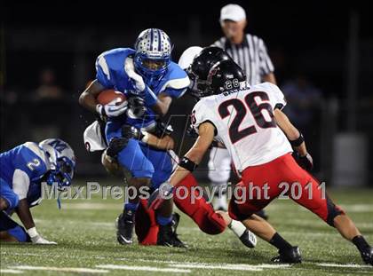 Thumbnail 1 in Lake Travis vs. McCallum (4A Region 4 Bi-District Playoffs) photogallery.