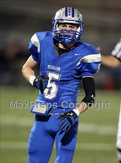 Thumbnail 1 in Lake Travis vs. McCallum (4A Region 4 Bi-District Playoffs) photogallery.