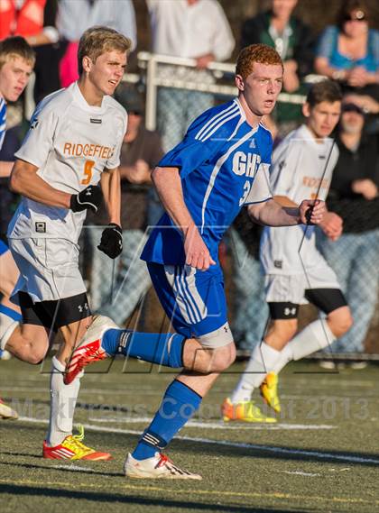 Thumbnail 3 in Glastonbury vs. Ridgefield (CIAC Class LL Final) photogallery.