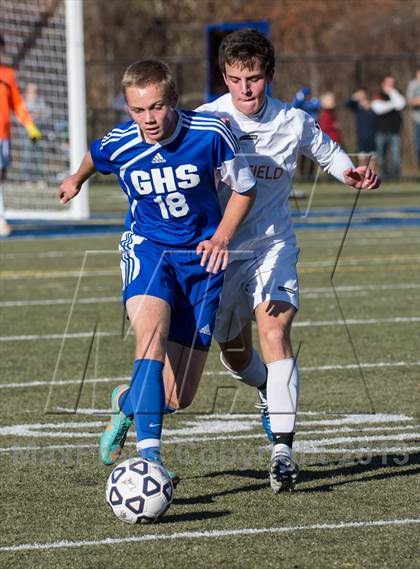 Thumbnail 2 in Glastonbury vs. Ridgefield (CIAC Class LL Final) photogallery.