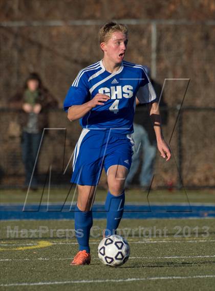 Thumbnail 3 in Glastonbury vs. Ridgefield (CIAC Class LL Final) photogallery.
