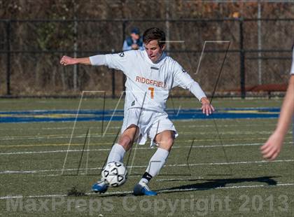 Thumbnail 3 in Glastonbury vs. Ridgefield (CIAC Class LL Final) photogallery.