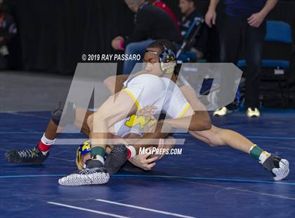 Thumbnail 3 in NYSPHSAA D1 Wrestling Championships (3rd/4th Place) photogallery.