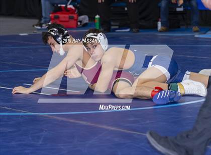 Thumbnail 2 in NYSPHSAA D1 Wrestling Championships (3rd/4th Place) photogallery.