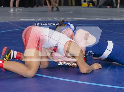 Thumbnail 1 in NYSPHSAA D1 Wrestling Championships (3rd/4th Place) photogallery.