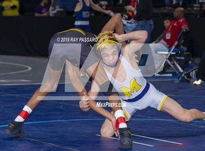 Thumbnail 1 in NYSPHSAA D1 Wrestling Championships (3rd/4th Place) photogallery.