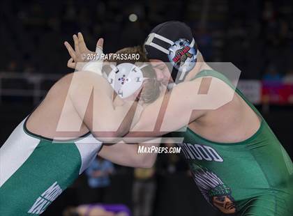 Thumbnail 2 in NYSPHSAA D1 Wrestling Championships (3rd/4th Place) photogallery.