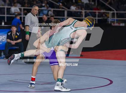 Thumbnail 1 in NYSPHSAA D1 Wrestling Championships (3rd/4th Place) photogallery.