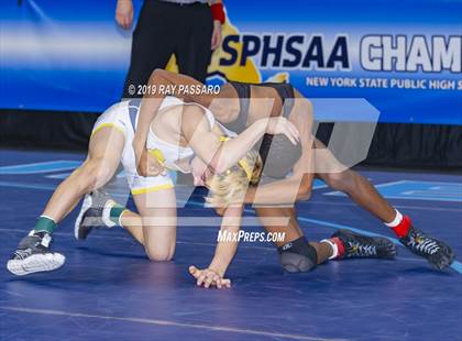 Thumbnail 1 in NYSPHSAA D1 Wrestling Championships (3rd/4th Place) photogallery.