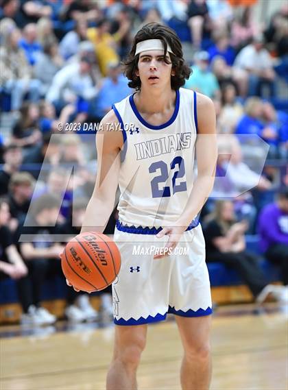 Thumbnail 3 in Wolfe City vs Lipan (UIL 2A Region II Semifinal) photogallery.