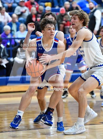 Thumbnail 3 in Wolfe City vs Lipan (UIL 2A Region II Semifinal) photogallery.