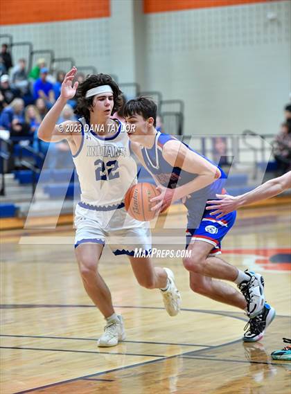 Thumbnail 3 in Wolfe City vs Lipan (UIL 2A Region II Semifinal) photogallery.