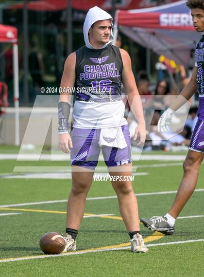 Thumbnail 2 in Cesar Chavez vs O'Conner (7on7 Northern Arizona Tournament) photogallery.