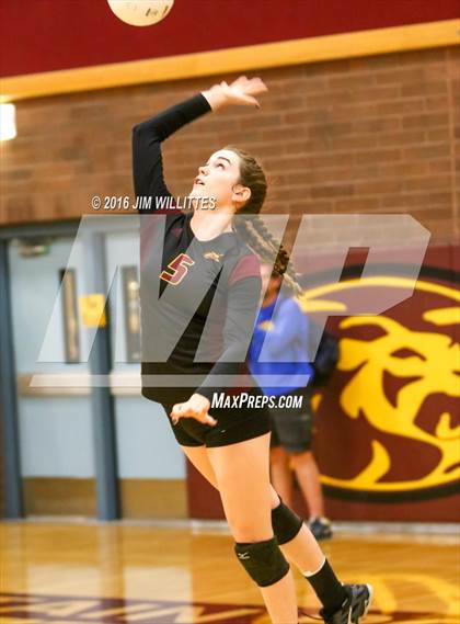 Thumbnail 2 in Salpointe Catholic vs. Prescott (AIA 4A Semifinal)  photogallery.