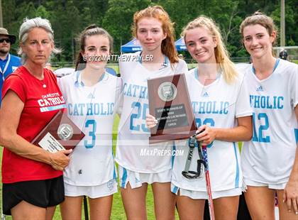 Thumbnail 3 in Charlotte Catholic vs. Cardinal Gibbons (NCHSAA 1A/2A/3A/4A - Final)(2 of 2 - awards, group photos) photogallery.