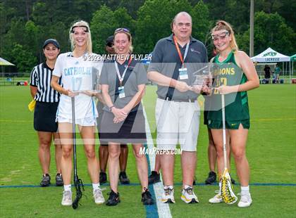 Thumbnail 2 in Charlotte Catholic vs. Cardinal Gibbons (NCHSAA 1A/2A/3A/4A - Final)(2 of 2 - awards, group photos) photogallery.