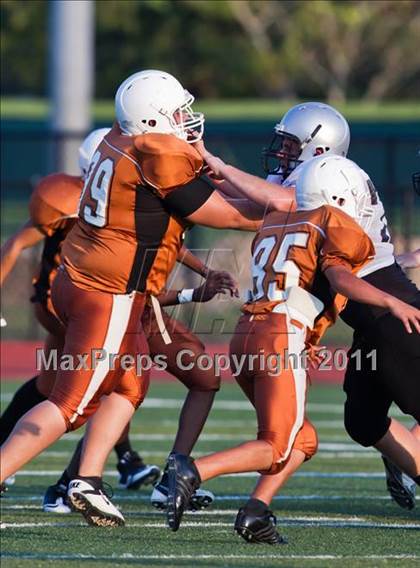 Thumbnail 3 in Alvin (Freshmen White) vs Clear Brook (Freshmen B) photogallery.