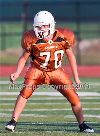 Thumbnail 3 in Alvin (Freshmen White) vs Clear Brook (Freshmen B) photogallery.