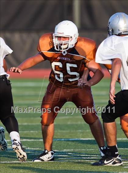 Thumbnail 3 in Alvin (Freshmen White) vs Clear Brook (Freshmen B) photogallery.