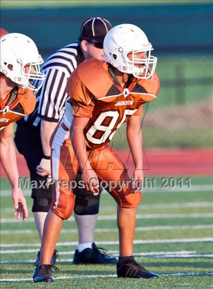 Thumbnail 3 in Alvin (Freshmen White) vs Clear Brook (Freshmen B) photogallery.