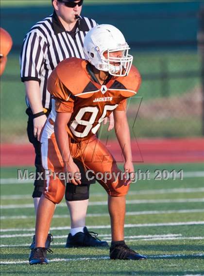 Thumbnail 2 in Alvin (Freshmen White) vs Clear Brook (Freshmen B) photogallery.