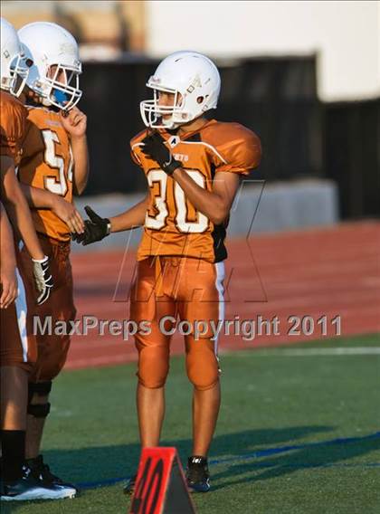 Thumbnail 2 in Alvin (Freshmen White) vs Clear Brook (Freshmen B) photogallery.