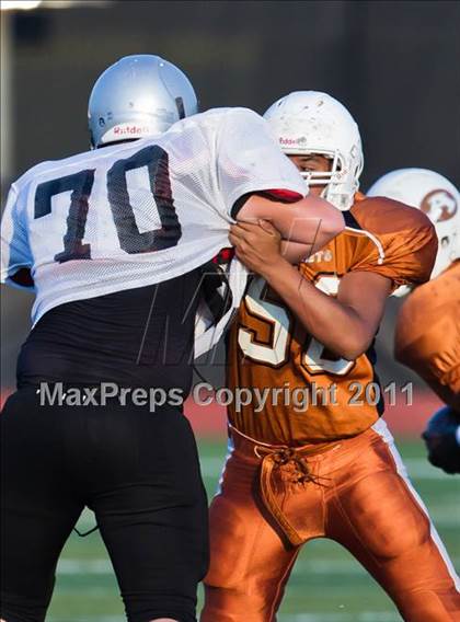 Thumbnail 1 in Fr: Alvin (Freshmen White) vs Clear Brook (Freshmen B) photogallery.