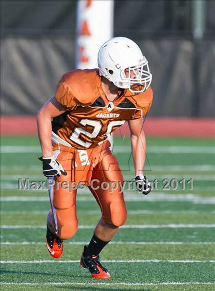Thumbnail 2 in Alvin (Freshmen White) vs Clear Brook (Freshmen B) photogallery.