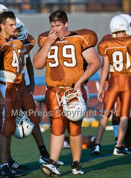 Thumbnail 3 in Alvin (Freshmen White) vs Clear Brook (Freshmen B) photogallery.