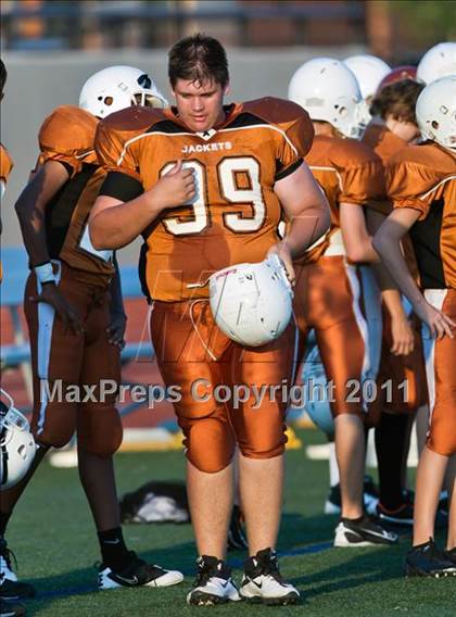 Thumbnail 2 in Alvin (Freshmen White) vs Clear Brook (Freshmen B) photogallery.