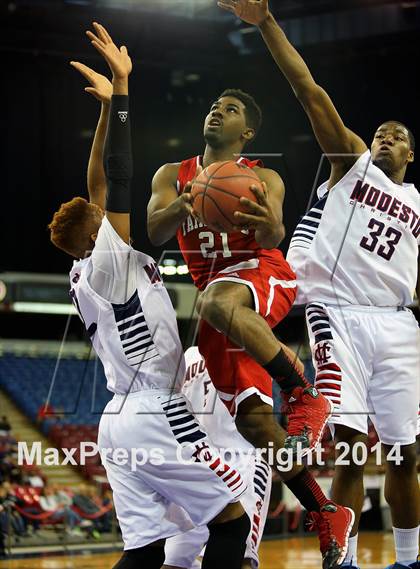 Thumbnail 1 in Modesto Christian vs Fairfield (CIF SJS D3 Final) photogallery.