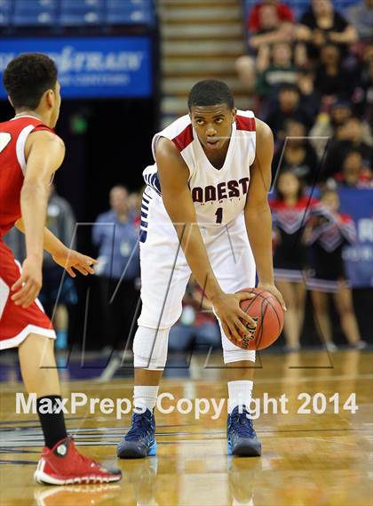Thumbnail 2 in Modesto Christian vs Fairfield (CIF SJS D3 Final) photogallery.