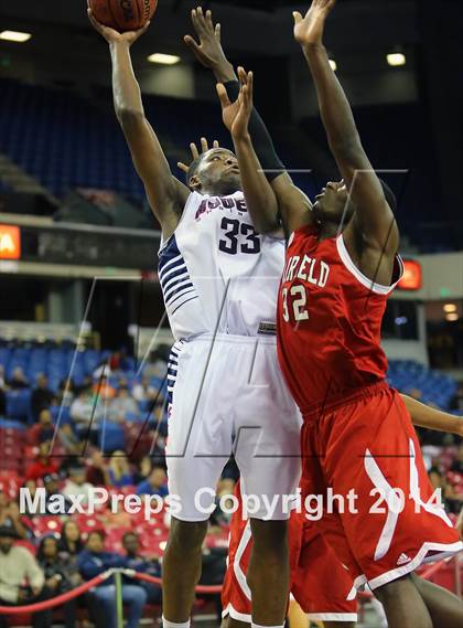 Thumbnail 3 in Modesto Christian vs Fairfield (CIF SJS D3 Final) photogallery.