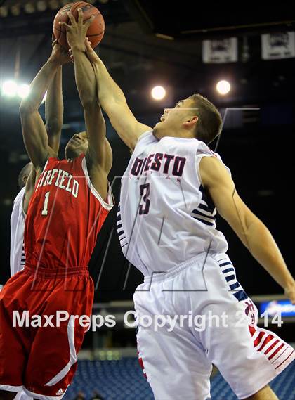 Thumbnail 3 in Modesto Christian vs Fairfield (CIF SJS D3 Final) photogallery.