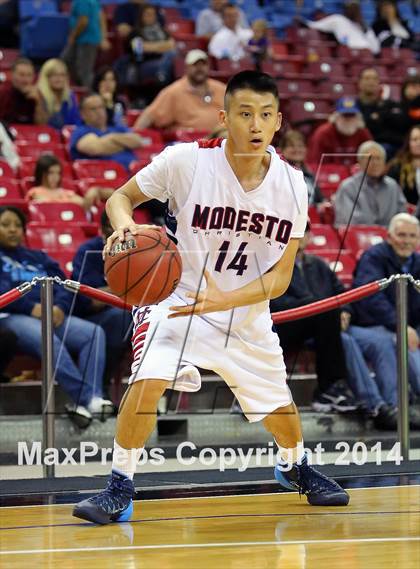 Thumbnail 3 in Modesto Christian vs Fairfield (CIF SJS D3 Final) photogallery.