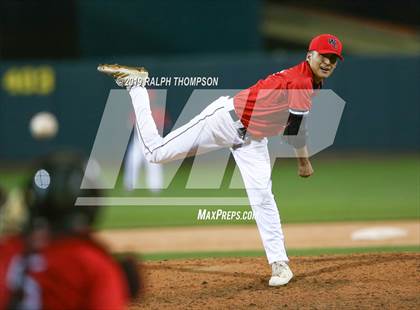 Thumbnail 3 in Foresthill vs. Woodland Christian (@Raley Field) photogallery.