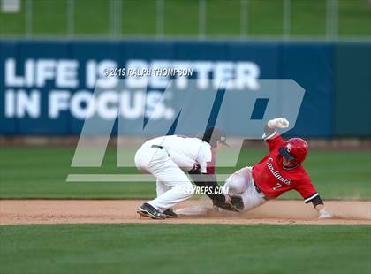 Thumbnail 1 in Foresthill vs. Woodland Christian (@Raley Field) photogallery.